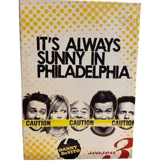 It's Always Sunny in Philadelphia: Season 1 & 2 & 3 DVDs - Picture 3 of 3